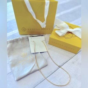 Kendra Scott Aliza Chain Necklace in Gold